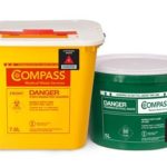 compass medical waste container