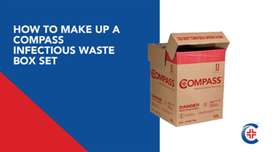 Compass infectious waste box set