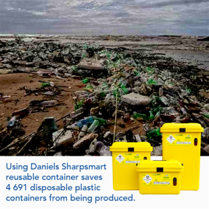 Daniels Sharpsmart reusable containers